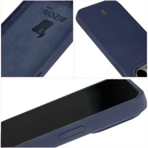 Kup Silikonowe etui Bizon Soft Case do Apple iPhone 15 Pro ciemnoniebieskie - BIZ5684 - {ean13} - Sklep Home Screen