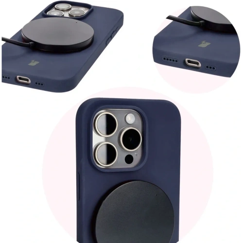 Buy Bizon Soft Case Apple iPhone 15 Pro dark blue - BIZ5684 - {ean13} - Home Screen Store Europe