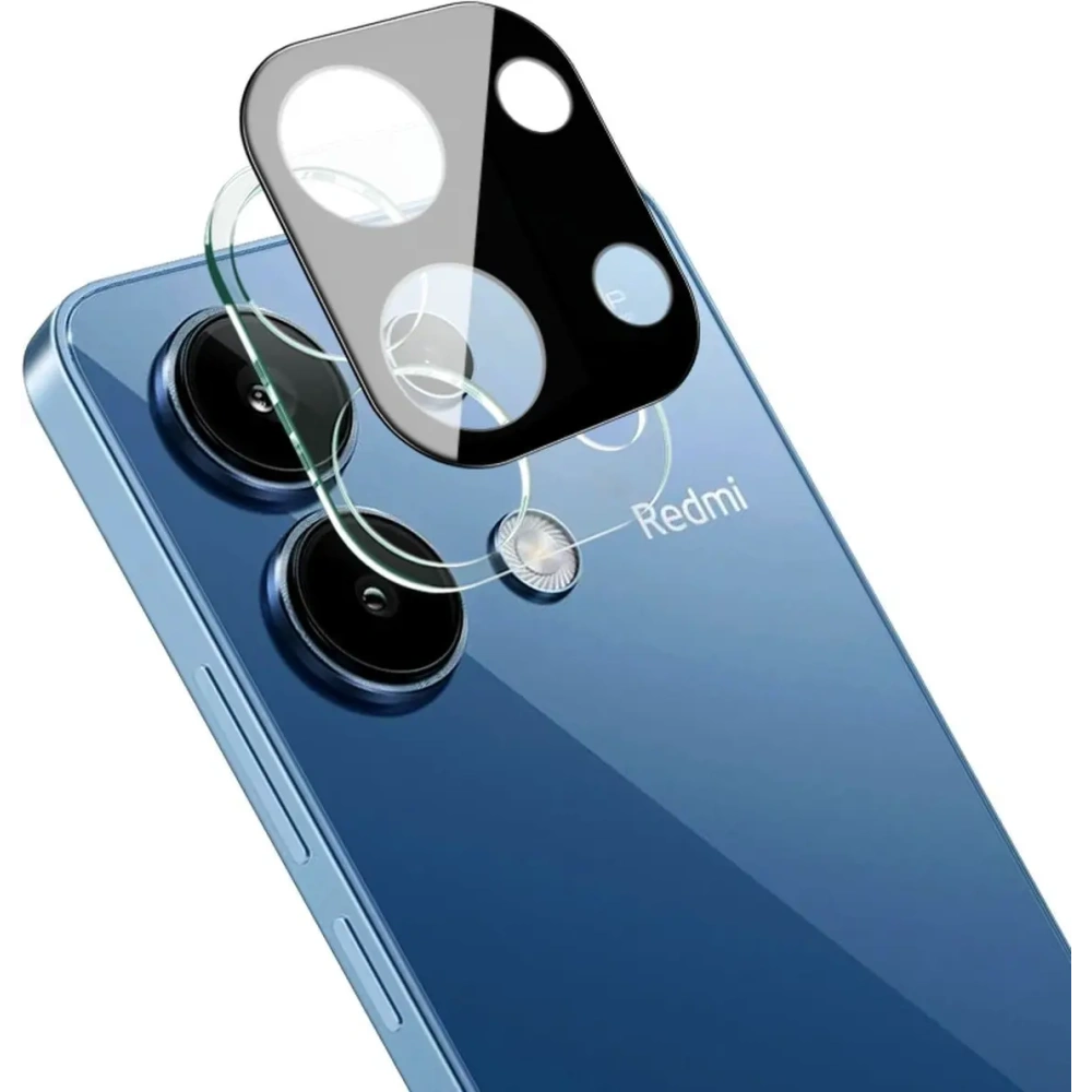 2x Szkło na ekran + szkło na aparat BIZON Edge do Xiaomi Redmi Note 13 4G