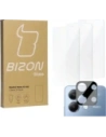 3x Szkło na ekran + szkło na aparat BIZON Clear do Xiaomi Redmi Note 13 4G
