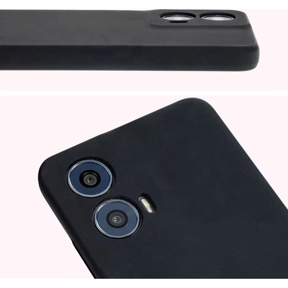 Silikonowe etui Bizon Soft Case do Motorola Moto G24 / G24 Power czarne