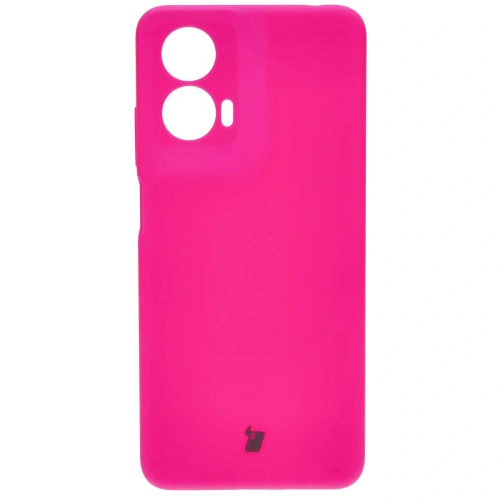 Kup Silikonowe etui Bizon Soft Case do Motorola Moto G24 / G24 Power neonowo-różowe - BIZ5158 - {ean13} - Sklep Home Screen