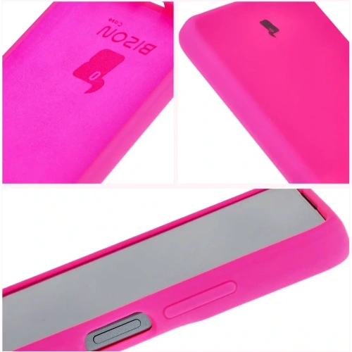 Kup Silikonowe etui Bizon Soft Case do Motorola Moto G24 / G24 Power neonowo-różowe - BIZ5158 - {ean13} - Sklep Home Screen