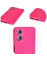 Kup Silikonowe etui Bizon Soft Case do Motorola Moto G24 / G24 Power neonowo-różowe - BIZ5158 - {ean13} - Sklep Home Screen