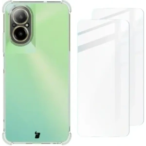 Kup Etui + 2x sklo na obrazovku Bizon Case Clear Pack pro Realme C67 4G průhledné - BIZ5161 - {ean13} - Sklep Home Screen