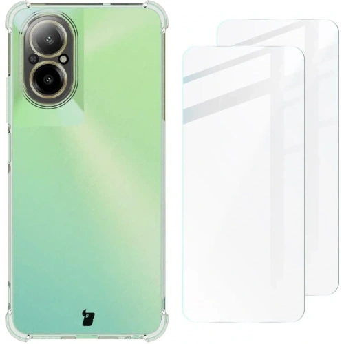 Buy Bizon Case Clear Pack case + 2x screen glass Realme C67 4G clear - BIZ5161 - {ean13} - Home Screen Store Europe