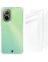 Etui + 2x szkło na ekran Bizon Case Clear Pack do Realme C67 4G przezroczyste