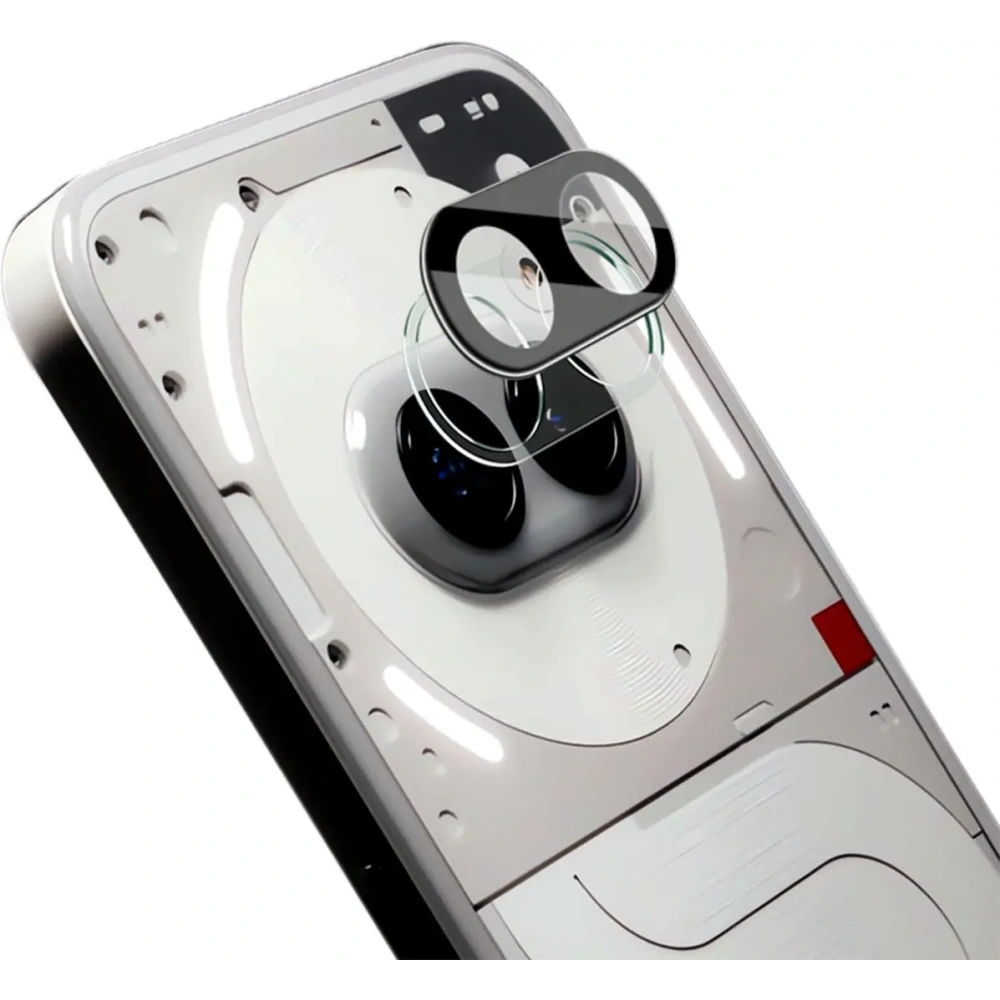 Etui + 2x szkło na ekran + obiektyw Bizon Case Clear Pack do Nothing Phone (2a) przezroczyste