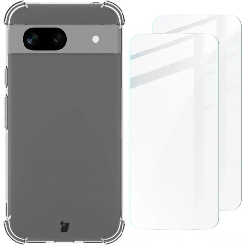 Kup Bizon Case Clear Pack-Hülle + 2x Displayschutzglas Google Pixel 8a klar - BIZ5163 - {ean13} - Sklep Home Screen