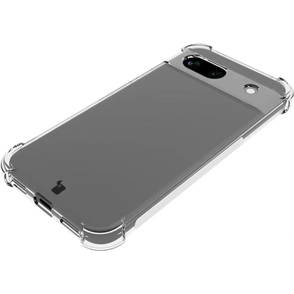Etui + 2x szkło na ekran Bizon Case Clear Pack do Google Pixel 8a przezroczyste