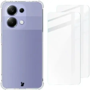 Kup Etui + 2x szkło na ekran Bizon Case Clear Pack do Xiaomi Redmi Note 13 4G przezroczyste - BIZ5164 - {ean13} - Sklep Home Screen
