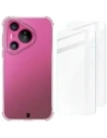 Bizon Case Clear Pack case + 2x screen glass Huawei Pura 70 clear