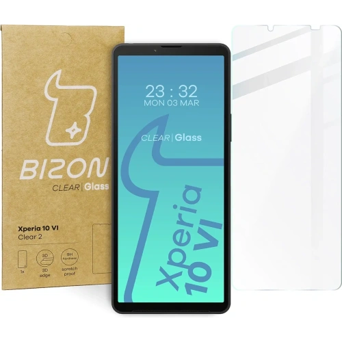Buy Bison Glass Clear 2 tempered glass for Sony Xperia 10 VI - BIZ5710 - {ean13} - Home Screen Store Europe