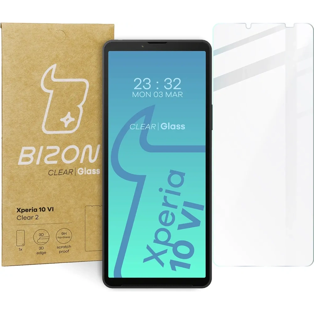 Szkło hartowane Bizon Glass Clear 2 do Sony Xperia 10 VI