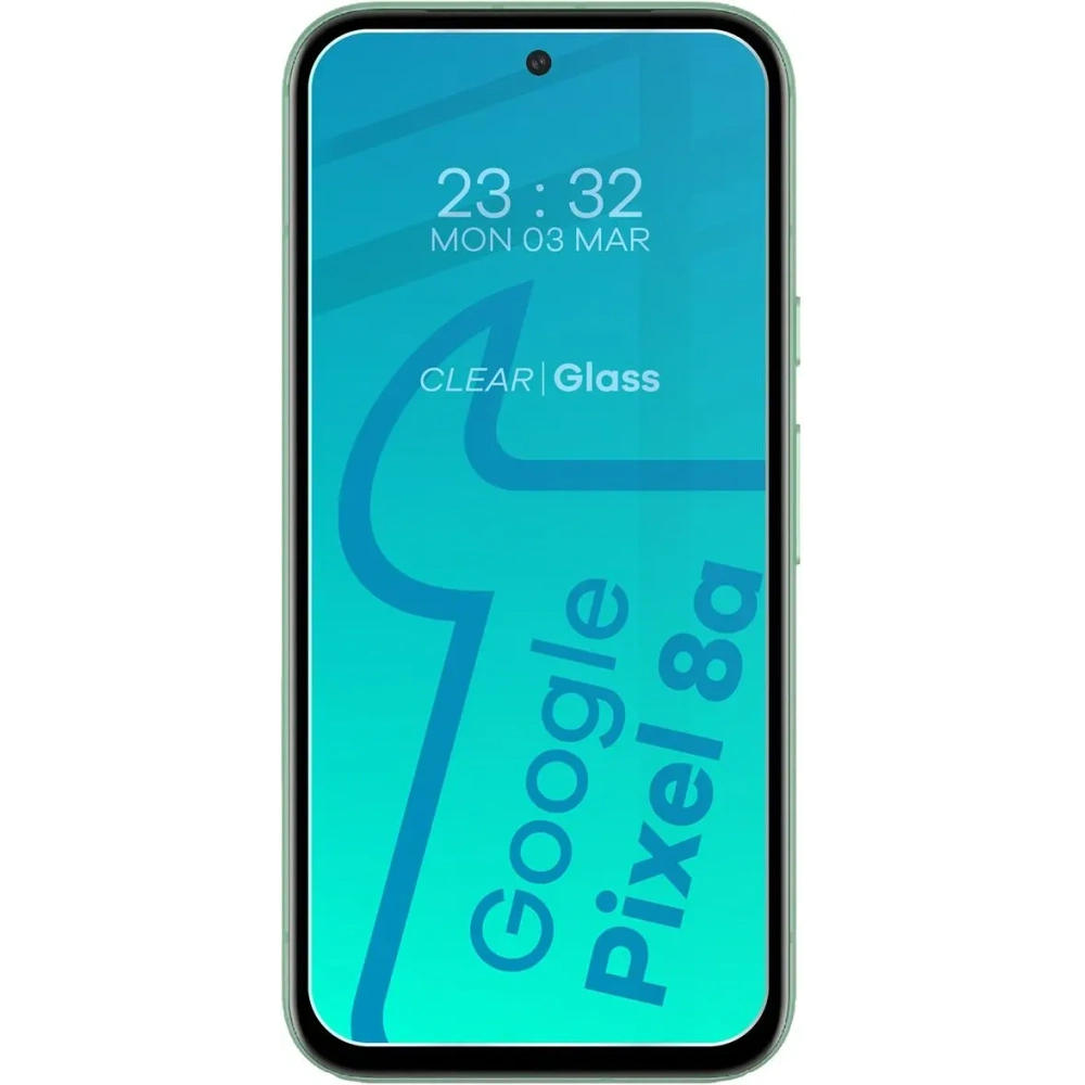 3x Szkło na ekran + szkło na aparat BIZON Clear do Google Pixel 8a
