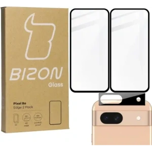 Kup BIZON Edge 2x Bildschirmglas + Kameraglas Google Pixel 8a - BIZ5177 - {ean13} - Sklep Home Screen