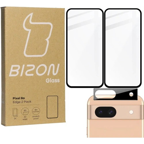 Kup BIZON Edge 2x sticlă de ecran + sticlă pentru cameră Google Pixel 8a - BIZ5177 - {ean13} - Sklep Home Screen