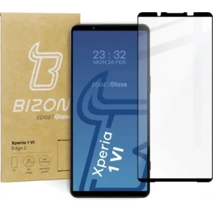 Buy Bizon Glass Edge 2 Sony Xperia 1 VI black - BIZ5179 - {ean13} - Home Screen Store Europe
