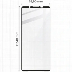Kup Bizon Glass Edge 2 Sony Xperia 1 VI negru - BIZ5179 - {ean13} - Sklep Home Screen