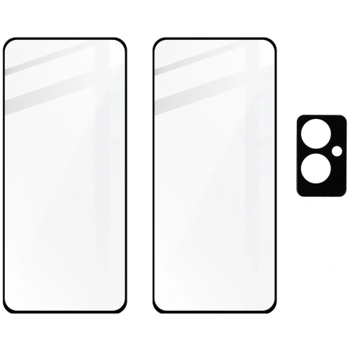 Kup 2x Szkło na ekran + szkło na aparat BIZON Edge do Oppo Reno11 F 5G - BIZ5185 - {ean13} - Sklep Home Screen