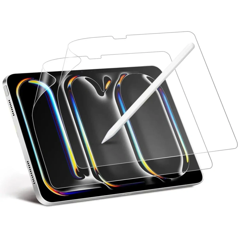 Folia imitująca papier Bizon Film Tab Papirus do iPad Pro 11" 5 gen. 2024 [2 PACK]