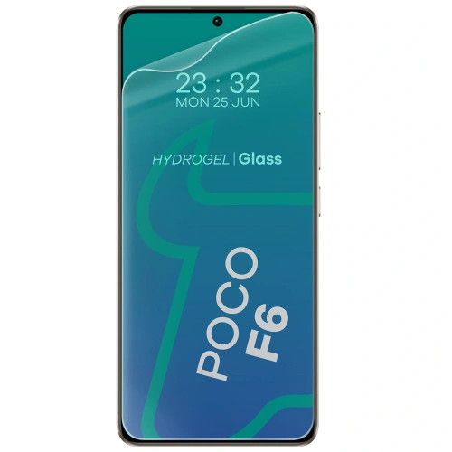 Kup Bizon Glass Hydrogel Front Xiaomi Poco F6 [2 PACK] - BIZ5722 - {ean13} - Sklep Home Screen