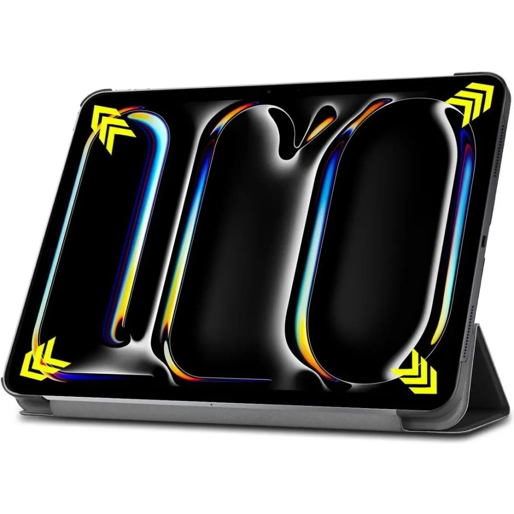 Etui Bizon Case Tab Croc do iPad Pro 13" 7 gen. 2024 czarne