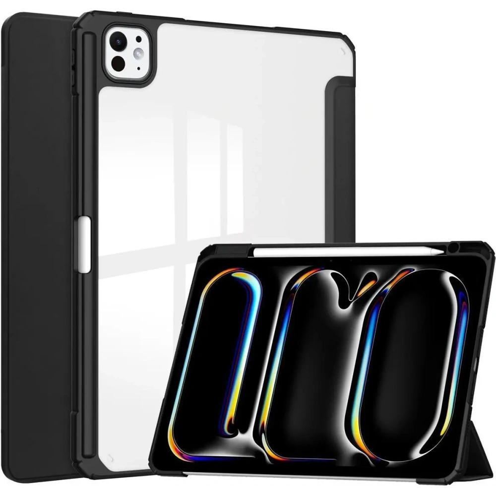 Etui Bizon Case Tab Clear Matt do iPad Pro 11" 5 gen. 2024 czarne