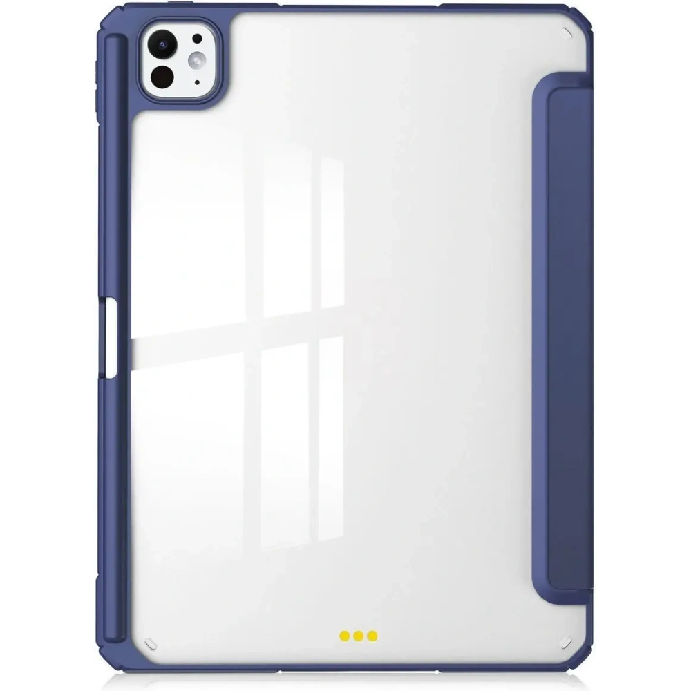 Etui Bizon Case Tab Clear Matt do iPad Pro 11" 5 gen. 2024 granatowe