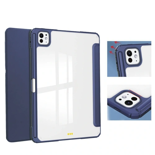 Buy Bizon Case Tab Clear Matt Apple iPad Pro 11" 5 gen. 2024 navy blue - BIZ5199 - {ean13} - Home Screen Store Europe