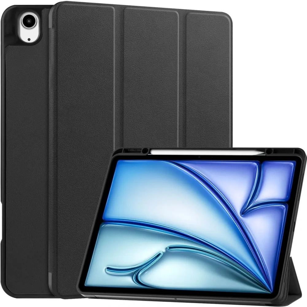 Etui Bizon Case Tab Lizard do iPad Air 13" 2024 czarne
