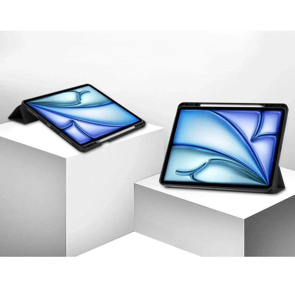 Etui Bizon Case Tab Lizard do iPad Air 13" 2024 czarne