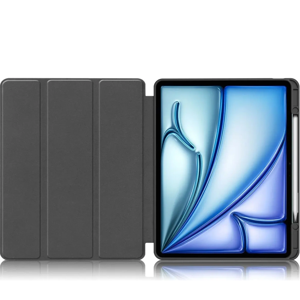 Etui Bizon Case Tab Lizard do iPad Air 13" 2024 czarne