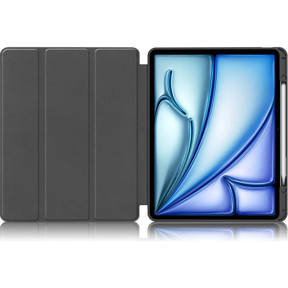 Etui Bizon Case Tab Lizard do iPad Air 13" 2024 granatowe