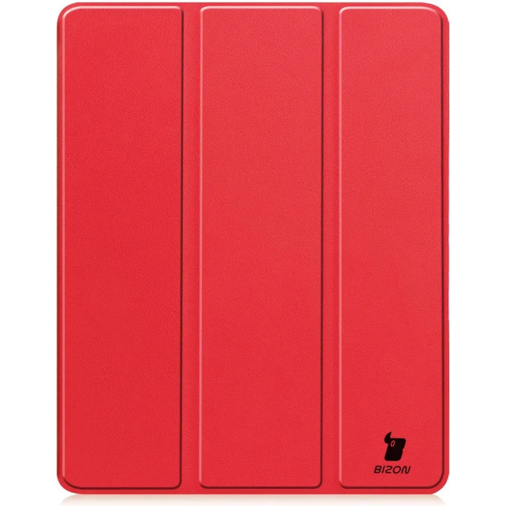 Etui Bizon Case Tab Lizard do iPad Air 13" 2024 czerwone