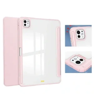 Kup Bizon Case Tab Clear Matt Apple iPad Pro 11" 5. generációs 2024 rózsaszín - BIZ5735 - {ean13} - Sklep Home Screen