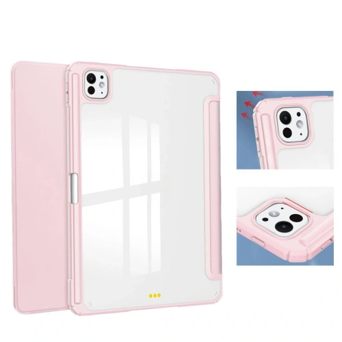 Kup Bizon Case Tab Clear Matt Apple iPad Pro 11" 5. Generation 2024 pink - BIZ5735 - {ean13} - Sklep Home Screen