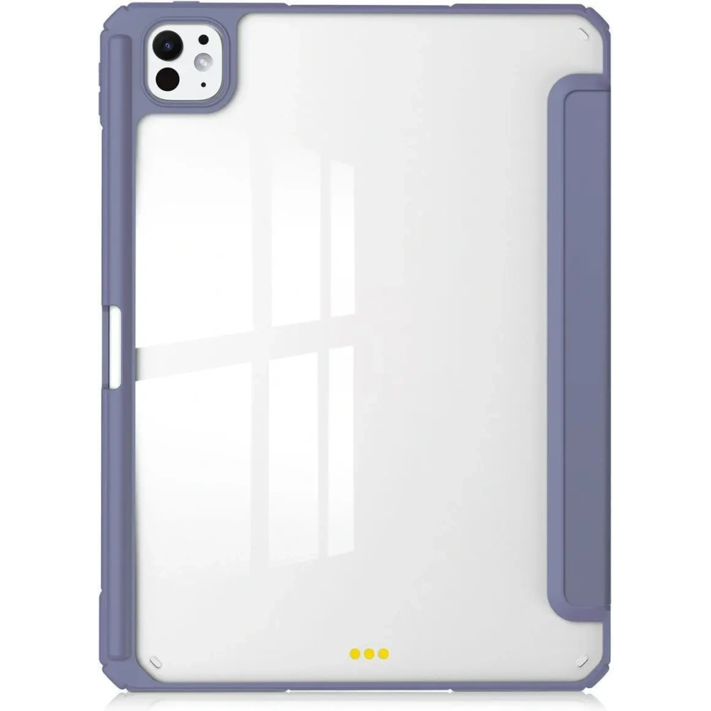 Etui Bizon Case Tab Clear Matt do iPad Pro 11" 5 gen. 2024 lawendowe