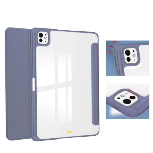 Kup Etui Bizon Case Tab Clear Matt pro iPad Pro 11" 5. generace 2024 v levandulové barvě - BIZ5226 - {ean13} - Sklep Home Screen