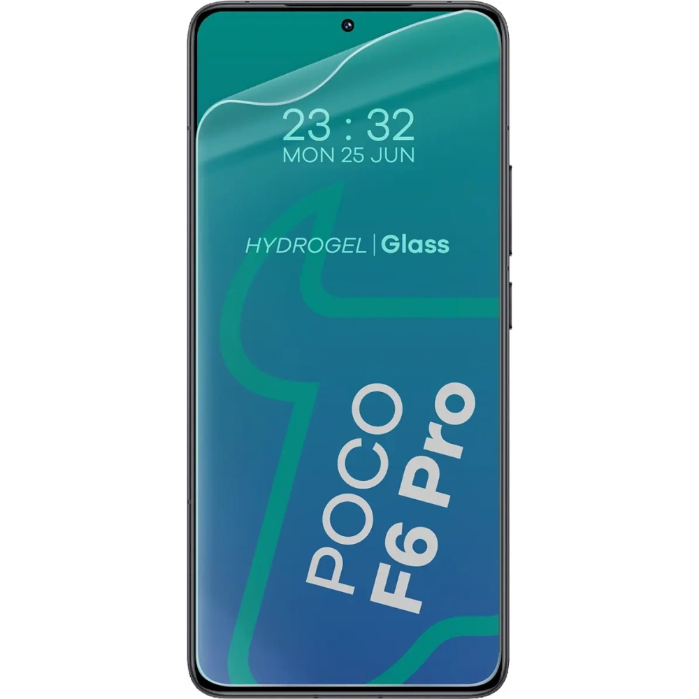 Folia hydrożelowa na ekran Bizon Glass Hydrogel Front do Xiaomi Poco F6 Pro [2 PACK]