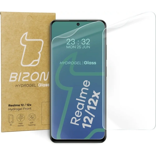 Buy Bizon Glass Hydrogel Front Realme 12 5G/12x 5G [2 PACK] - BIZ5229 - {ean13} - Home Screen Store Europe