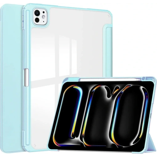 Kup Etui Bizon Case Tab Clear Matt pro iPad Pro 11" 5. generace 2024 modré - BIZ5740 - {ean13} - Sklep Home Screen