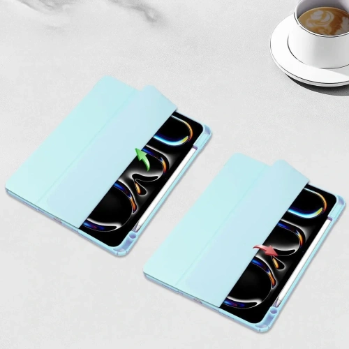 Kup Etui Bizon Case Tab Clear Matt pro iPad Pro 11" 5. generace 2024 modré - BIZ5740 - {ean13} - Sklep Home Screen