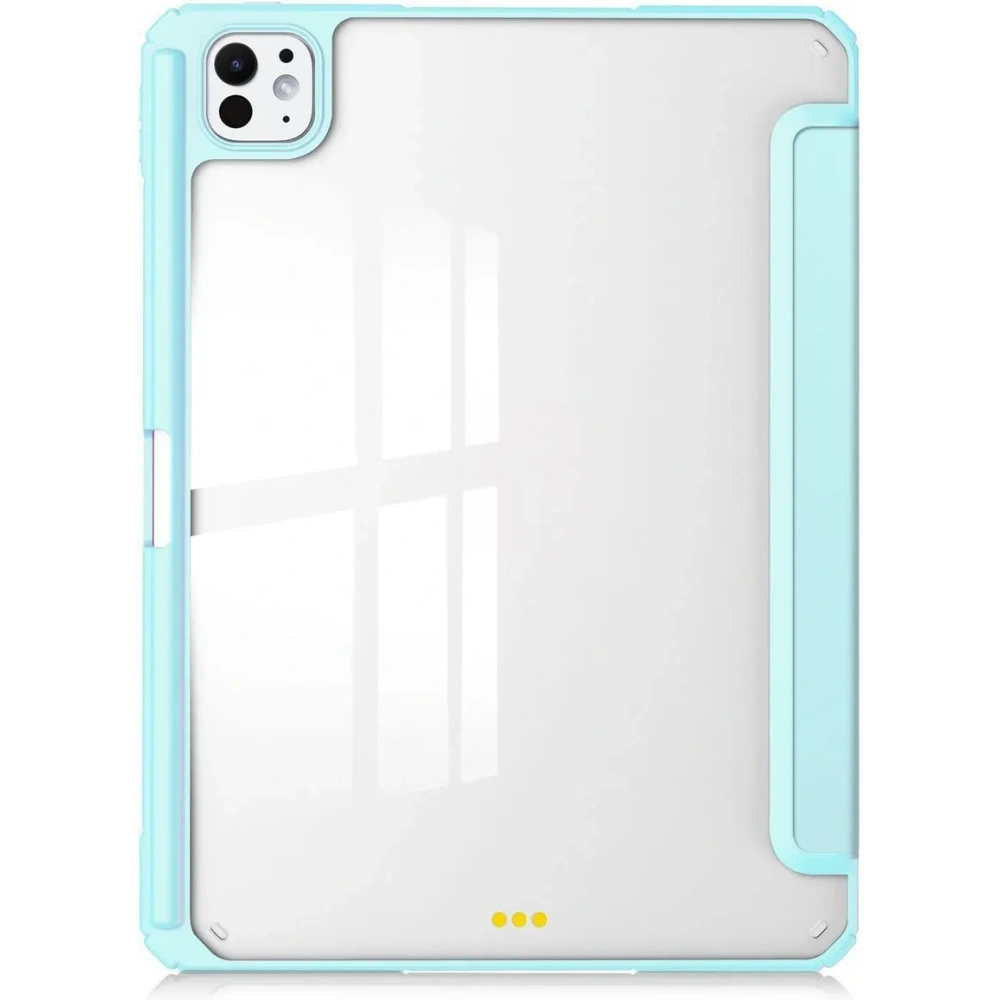 Etui Bizon Case Tab Clear Matt do iPad Pro 11" 5 gen. 2024 błękitne