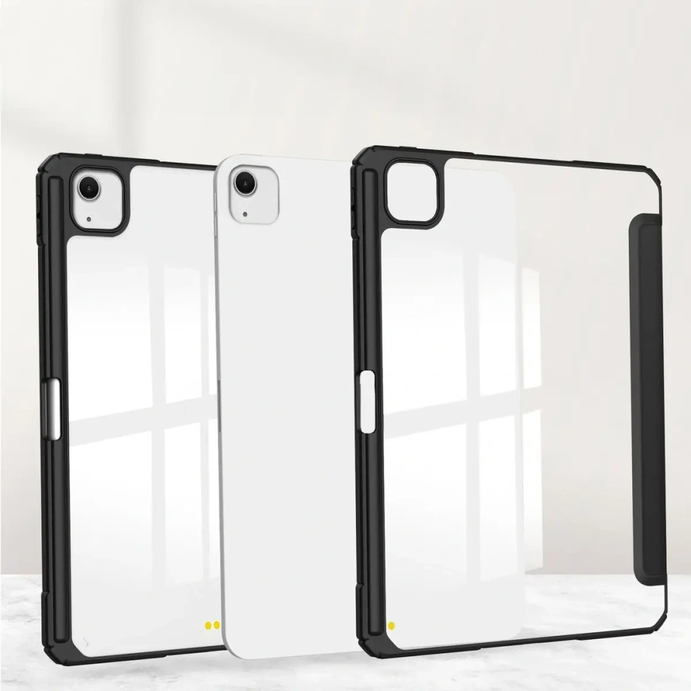 Etui Bizon Case Tab Clear Matt do iPad Air 13" 2024 czarne