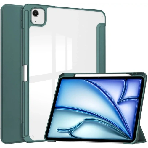 Kup Bizon Case Tab Klar Matt Apple iPad Air 13" 2024 dunkelgrün - BIZ5236 - {ean13} - Sklep Home Screen