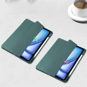 Kup Bizon Case Tab Klar Matt Apple iPad Air 13" 2024 dunkelgrün - BIZ5236 - {ean13} - Sklep Home Screen
