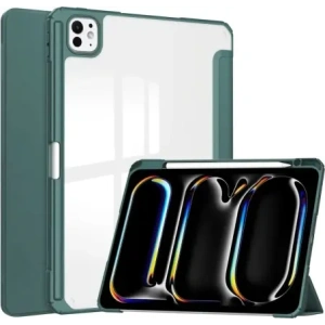 Kup Bizon Case Tab Clear Matt Apple iPad Pro 13" 7. generáció 2024 sötétzöld - BIZ5237 - {ean13} - Sklep Home Screen