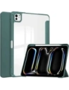 Bizon Case Tab Clear Matt Apple iPad Pro 13" 7 gen. 2024 verde închis
