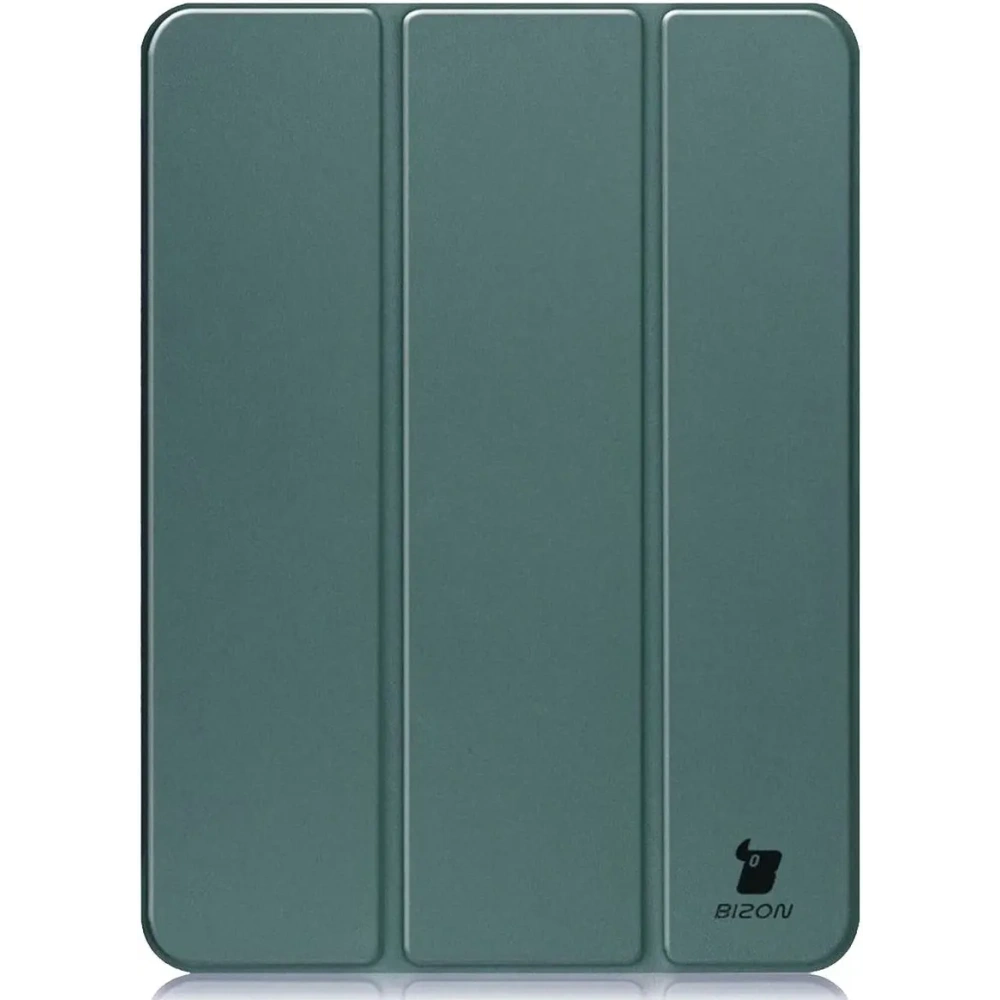 Etui Bizon Case Tab Clear Matt do iPad Pro 13" 7 gen. 2024 ciemnozielone